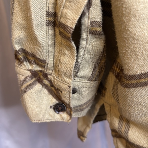 Urban Outfitters Brendan Drapey Flannel Button-Down Shirt - Picture 5 of 7